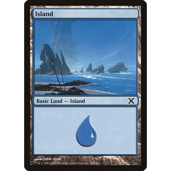 Image for Island (369) (369) (10E) - Magic: The Gathering