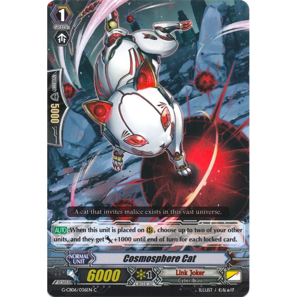 Image for Cosmosphere Cat (G-CB06/036EN) (G-CB06) - Cardfight Vanguard
