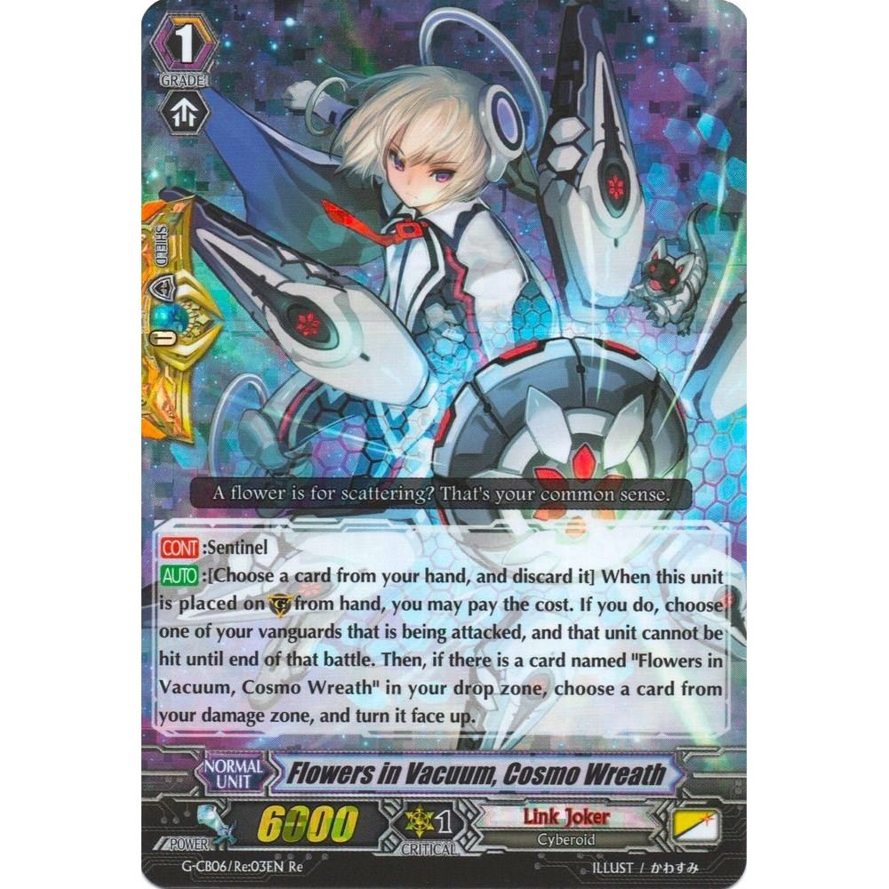 Image for Flowers in Vacuum, Cosmo Wreath (G-CB06/Re:03EN) (G-CB06) - Cardfight Vanguard