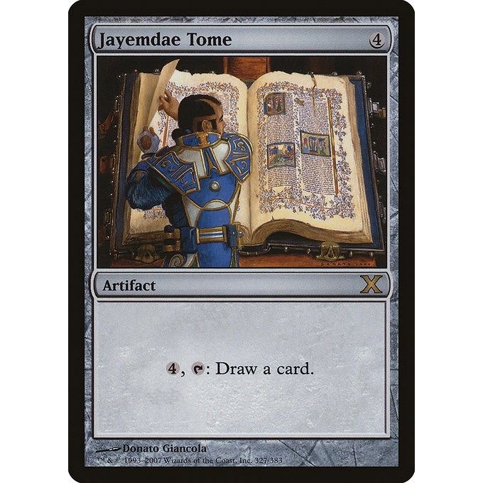 Image for Jayemdae Tome (327) (10E) - Magic: The Gathering