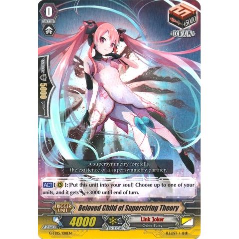 Image for Beloved Child of Superstring Theory (G-TD15/018EN) (G-TD15) - Cardfight Vanguard