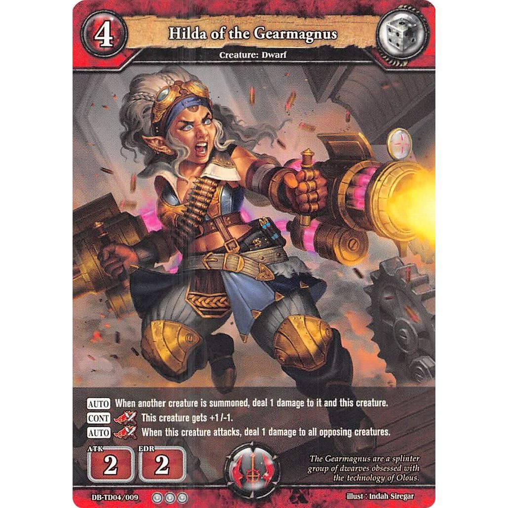 Image for Hilda of the Gearmagnus (DB-TD04/009) (TD04) - Dragoborne