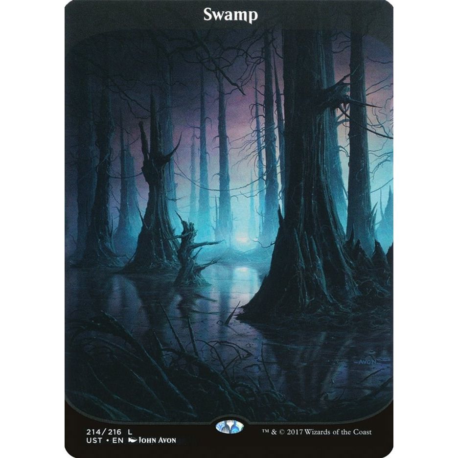 Image for Swamp (214) (UST) - Magic: The Gathering