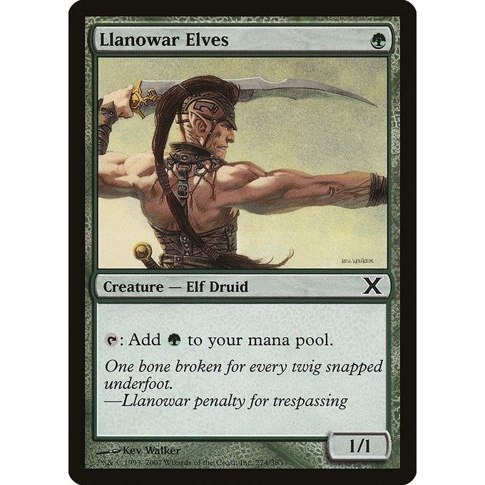 Image for Llanowar Elves (274) (10E) - Magic: The Gathering