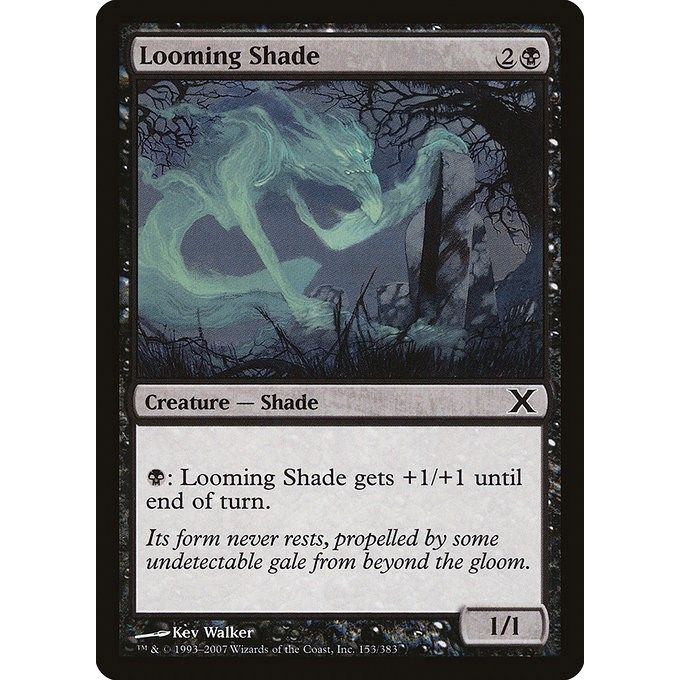 Image for Looming Shade (153) (10E) - Magic: The Gathering