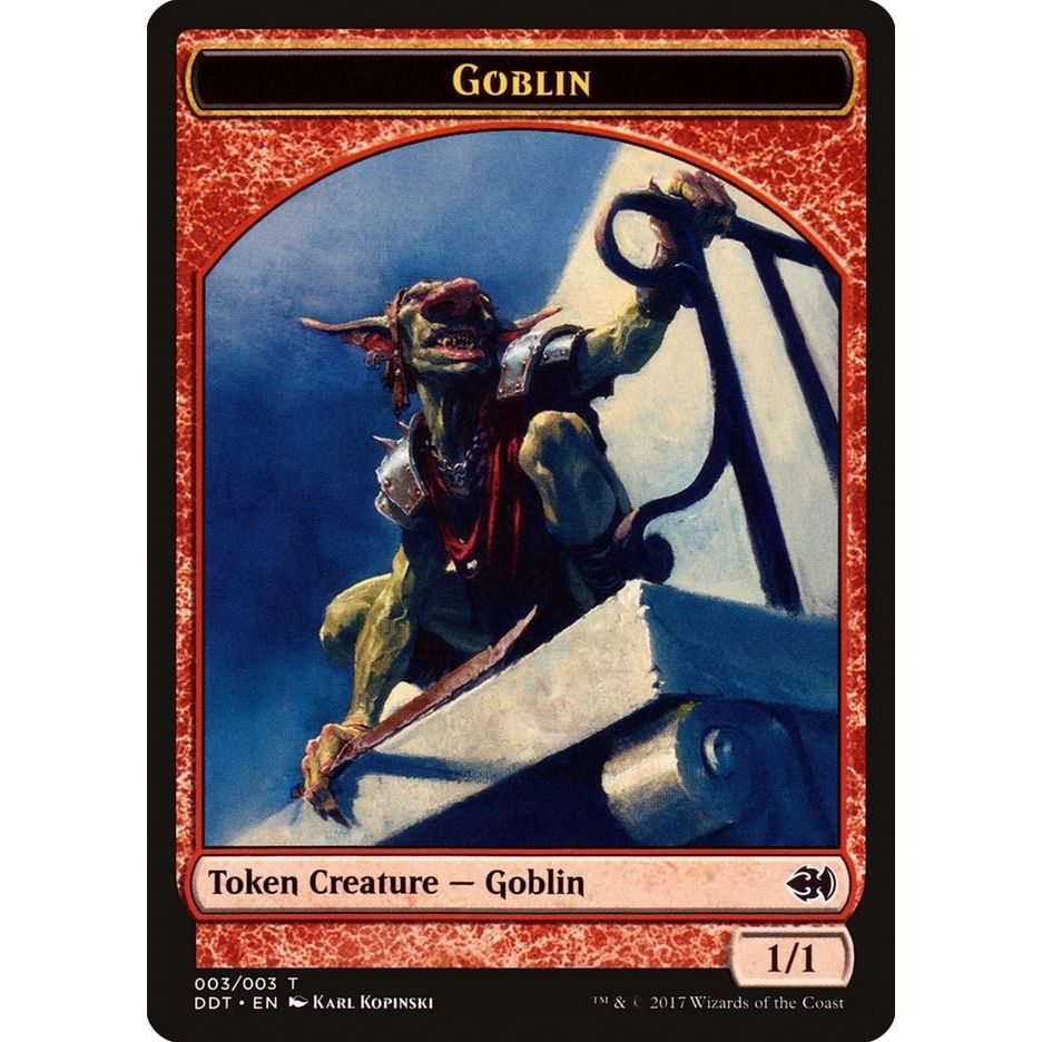 Image for Goblin Token (3) (DDT) - Magic: The Gathering