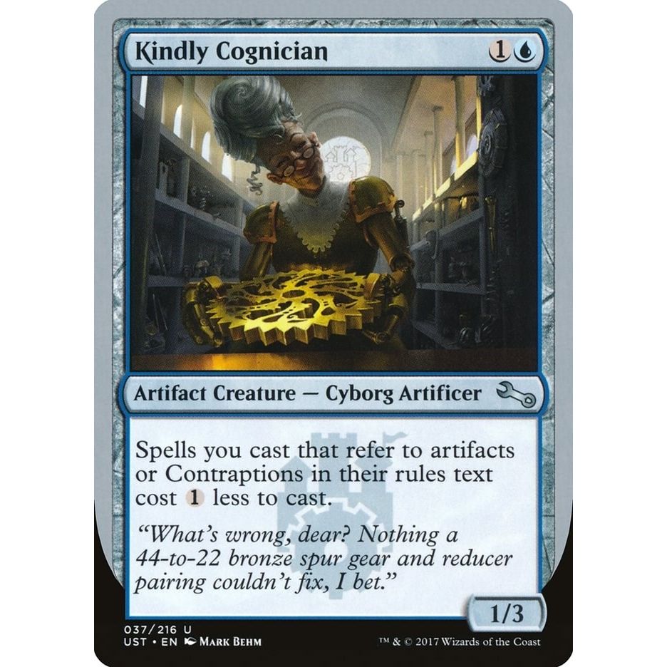 Image for Kindly Cognician (37) (UST) - Magic: The Gathering