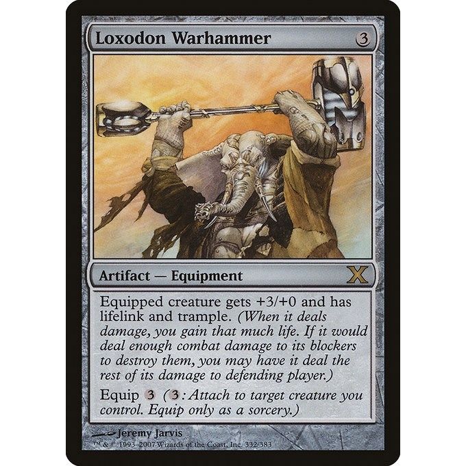 Image for Loxodon Warhammer (332) (10E) - Magic: The Gathering