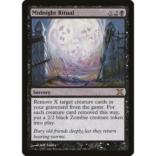 Image for Midnight Ritual (158) (10E) - Magic: The Gathering