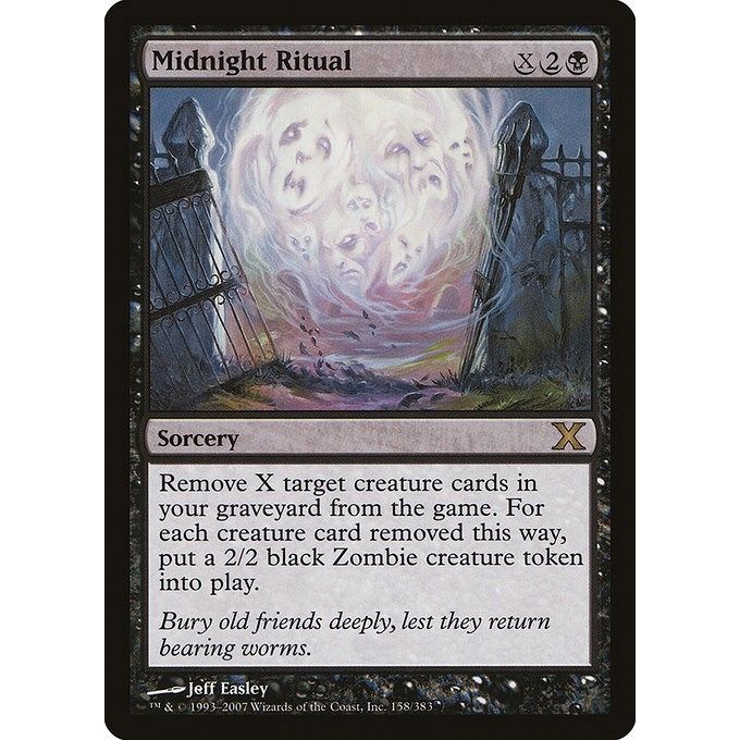 Image for Midnight Ritual (158) (10E) - Magic: The Gathering