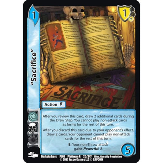 Image for "Sacrifice" (25) (CPS) - UniVersus