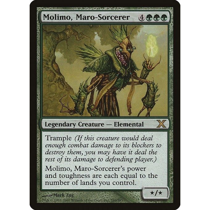 Image for Molimo, Maro-Sorcerer (280) (10E) - Magic: The Gathering