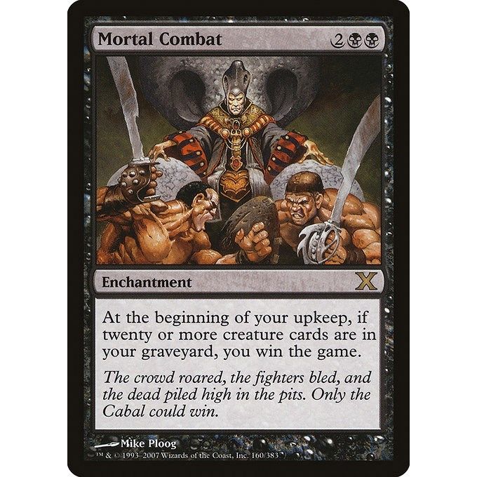 Image for Mortal Combat (160) (10E) - Magic: The Gathering