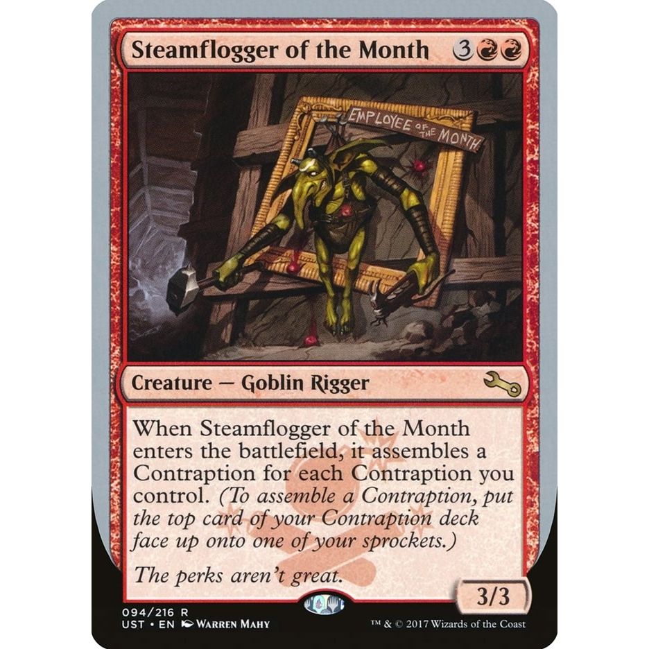 Image for Steamflogger of the Month (94) (UST) - Magic: The Gathering