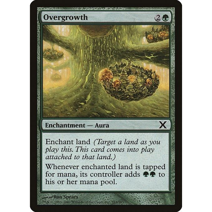 Image for Overgrowth (283) (10E) - Magic: The Gathering