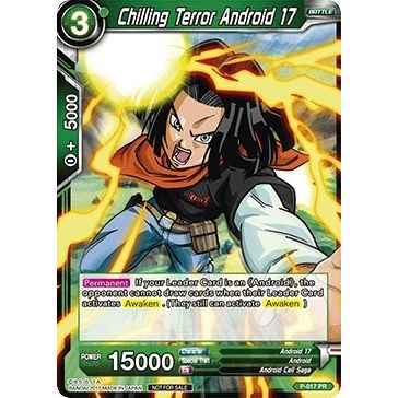 Image for Chilling Terror Android 17 (Foil Version) (P-017) (PR) - Dragon Ball Super: Masters