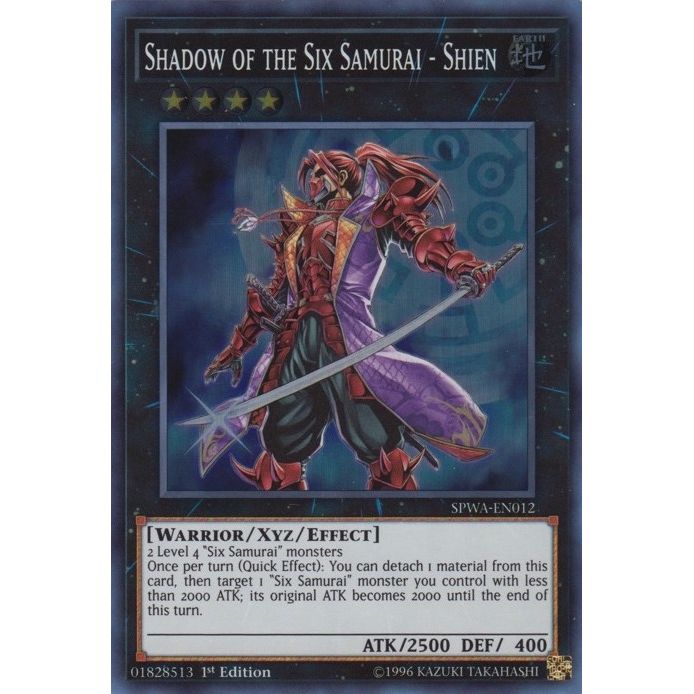 Image for Shadow of the Six Samurai - Shien (SPWA-EN012) (SPWA) - YuGiOh