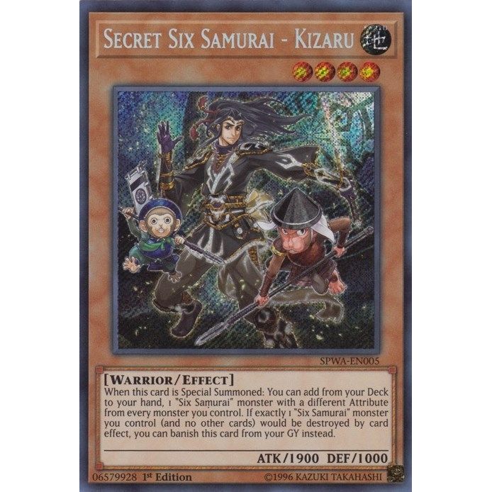 Image for Secret Six Samurai - Kizaru (SPWA-EN005) (SPWA) - YuGiOh