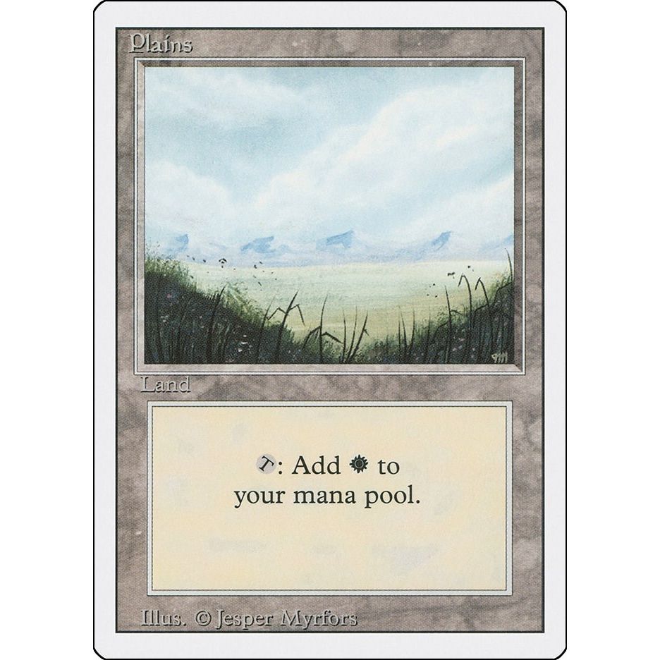 Image for Plains (A) (293) (3ED) - Magic: The Gathering