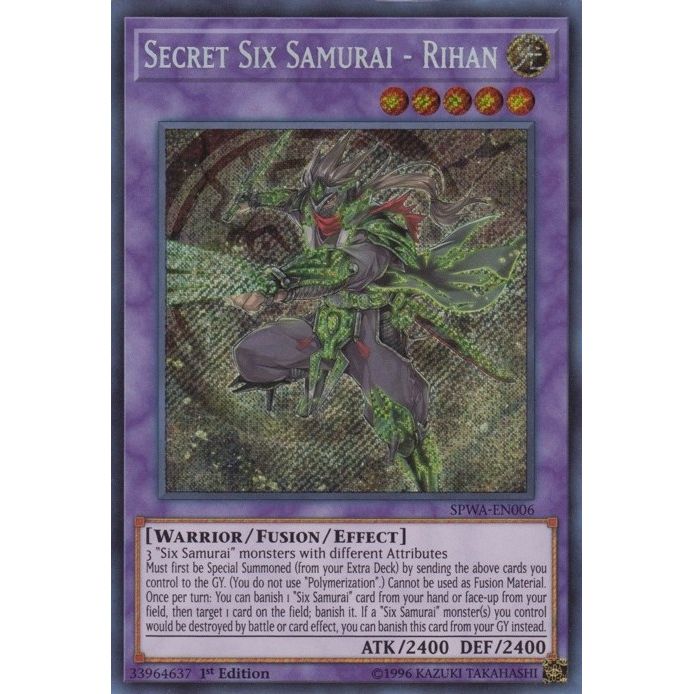 Image for Secret Six Samurai - Rihan (SPWA-EN006) (SPWA) - YuGiOh