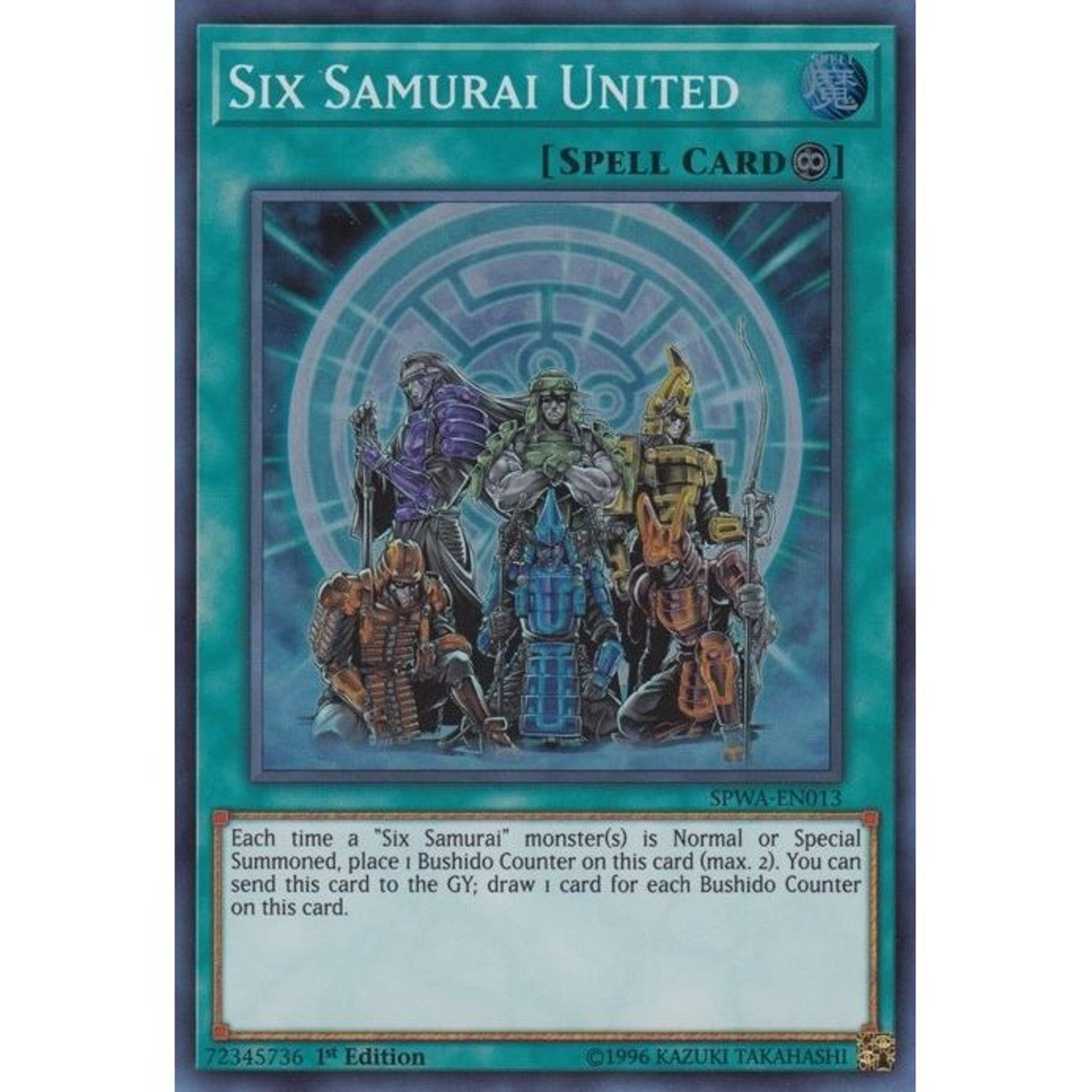 Image for Six Samurai United (SPWA-EN013) (SPWA) - YuGiOh