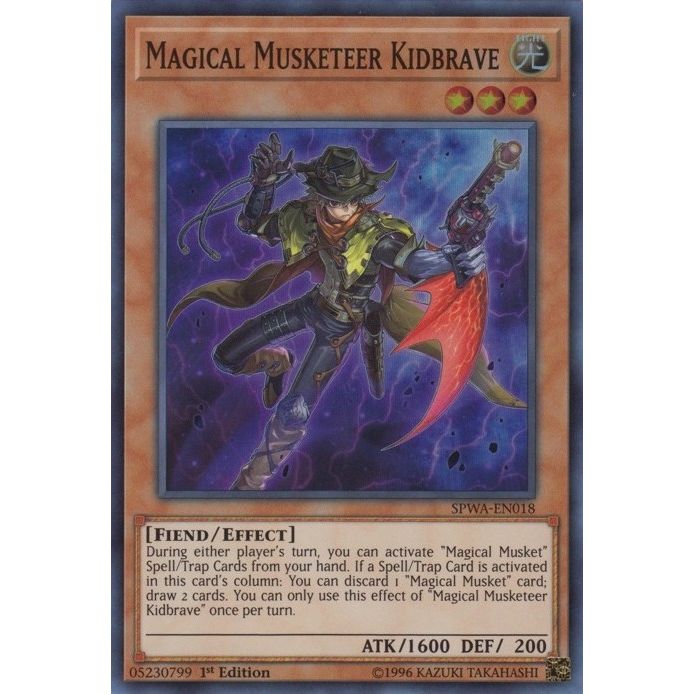 Image for Magical Musketeer Kidbrave (SPWA-EN018) (SPWA) - YuGiOh