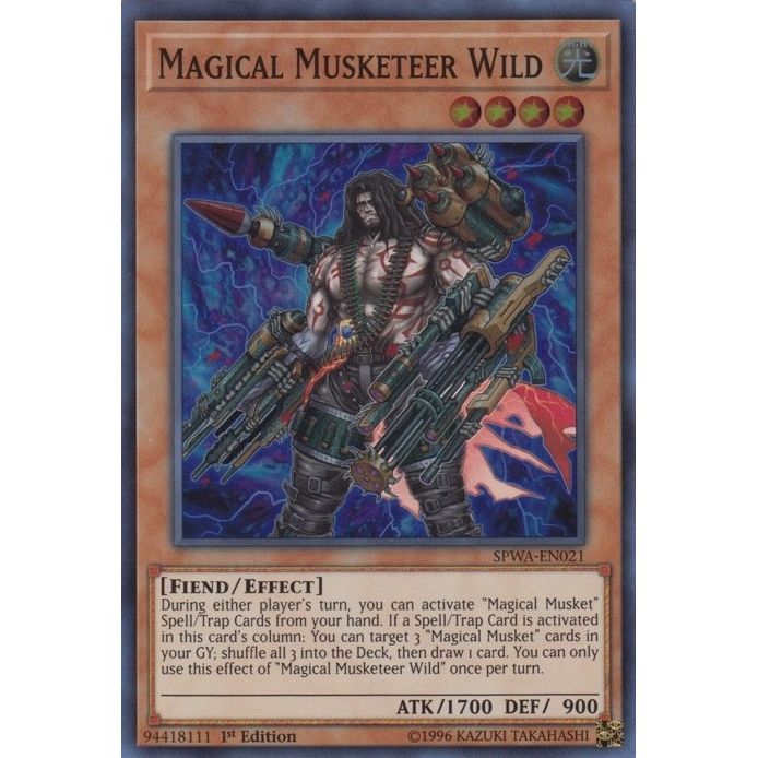Image for Magical Musketeer Wild (SPWA-EN021) (SPWA) - YuGiOh