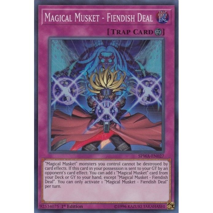 Image for Magical Musket - Fiendish Deal (SPWA-EN027) (SPWA) - YuGiOh