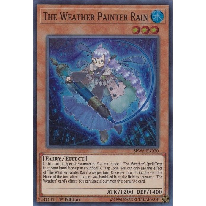 Image for The Weather Painter Rain (SPWA-EN030) (SPWA) - YuGiOh