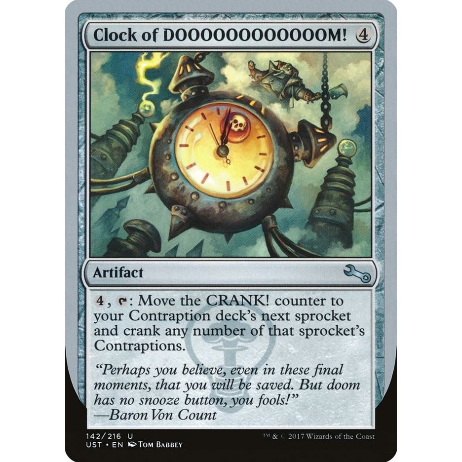 Image for Clock of DOOOOOOOOOOOOM! (142) (UST) - Magic: The Gathering