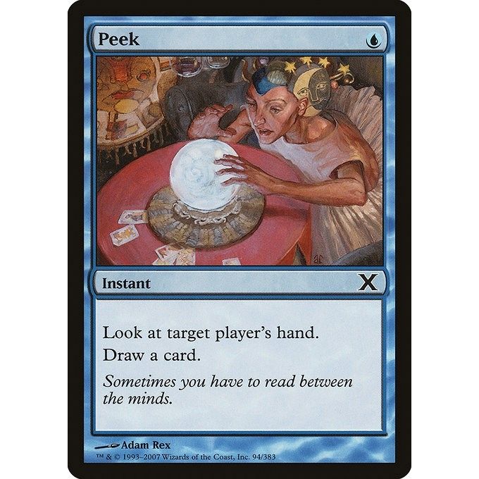 Image for Peek (94) (10E) - Magic: The Gathering