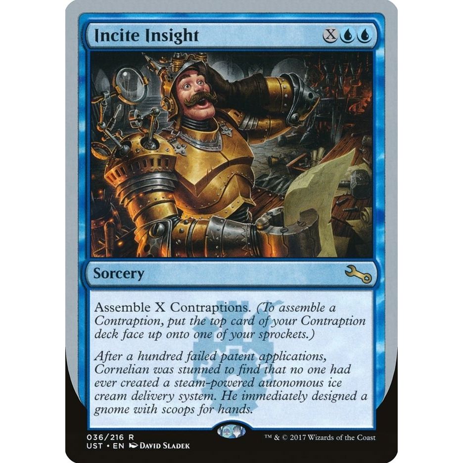 Image for Incite Insight (36) (UST) - Magic: The Gathering