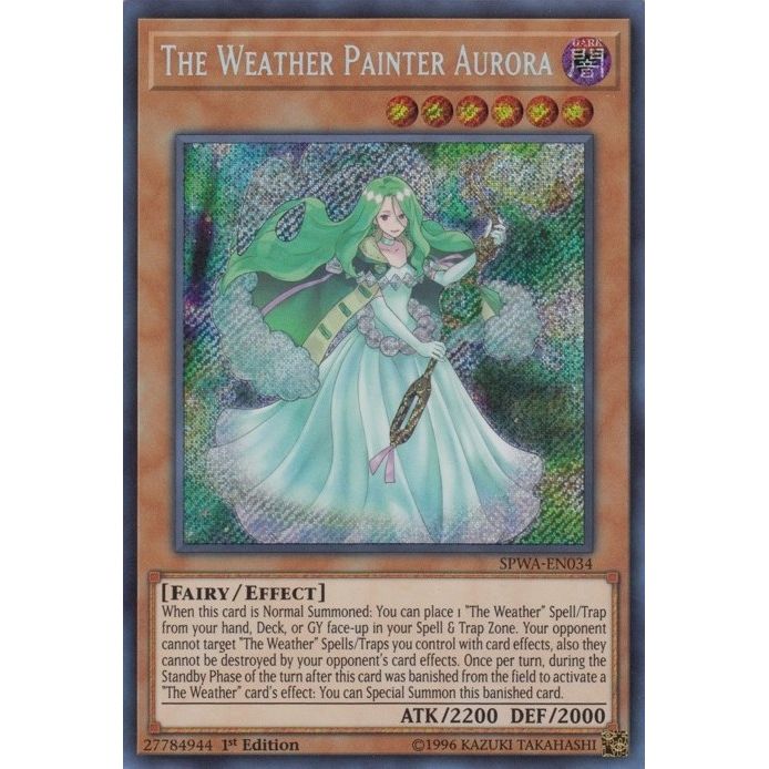 Image for The Weather Painter Aurora (SPWA-EN034) (SPWA) - YuGiOh