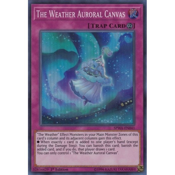 Image for The Weather Auroral Canvas (SPWA-EN041) (SPWA) - YuGiOh