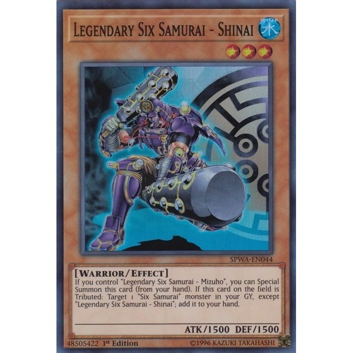 Image for Legendary Six Samurai - Shinai (SPWA-EN044) (SPWA) - YuGiOh