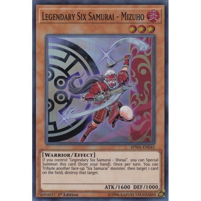 Image for Legendary Six Samurai - Mizuho (SPWA-EN045) (SPWA) - YuGiOh