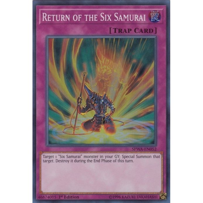 Image for Return of the Six Samurai (SPWA-EN052) (SPWA) - YuGiOh