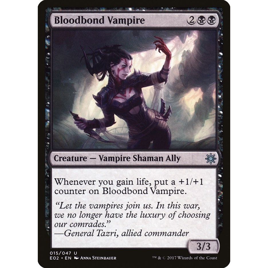 Image for Bloodbond Vampire (15) (E02) - Magic: The Gathering