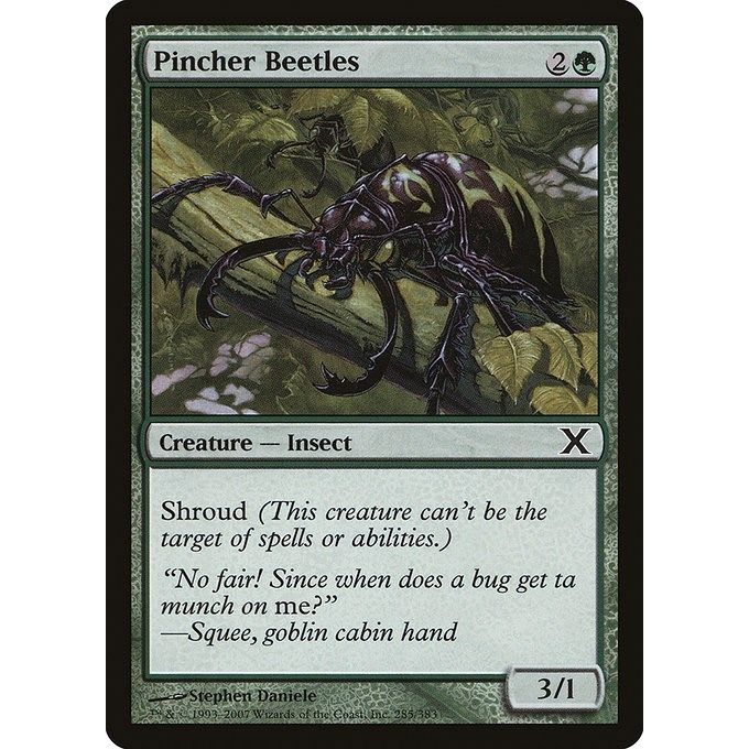 Image for Pincher Beetles (285) (10E) - Magic: The Gathering