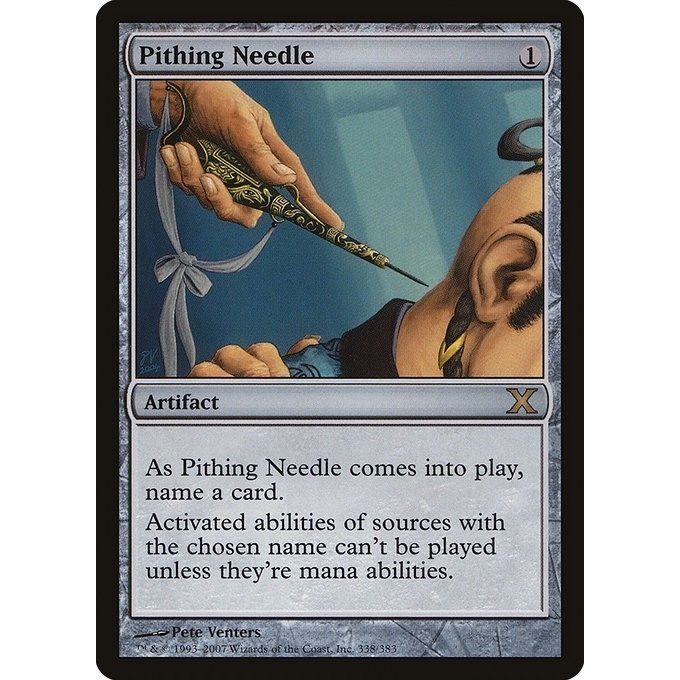 Image for Pithing Needle (338) (10E) - Magic: The Gathering