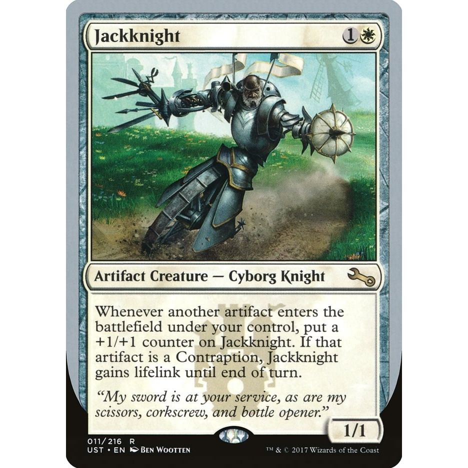 Image for Jackknight (11) (UST) - Magic: The Gathering