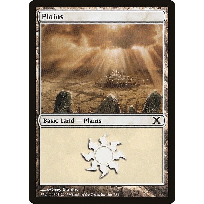 Image for Plains (366) (366) (10E) - Magic: The Gathering