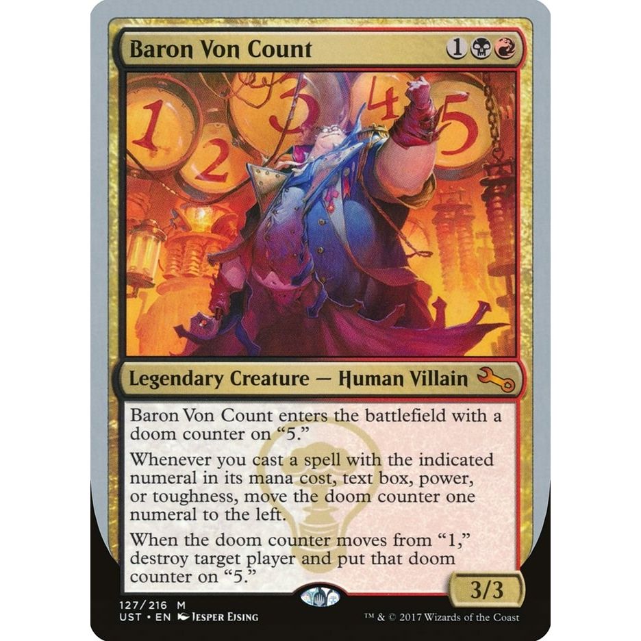 Image for Baron Von Count (127) (UST) - Magic: The Gathering