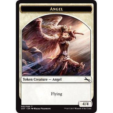 Image for Angel Token (1) (UST) - Magic: The Gathering