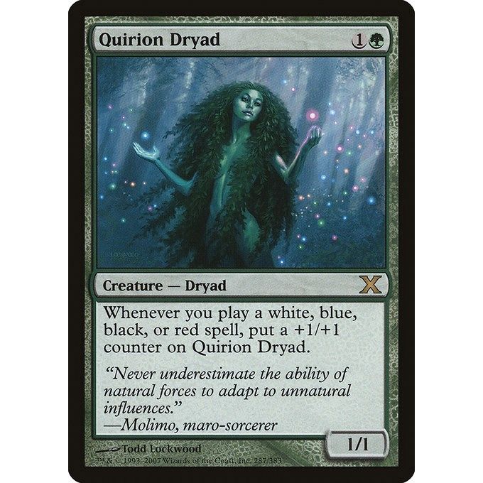 Image for Quirion Dryad (287) (10E) - Magic: The Gathering