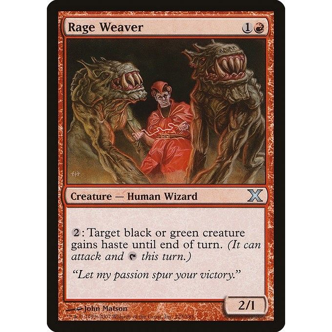 Image for Rage Weaver (223) (10E) - Magic: The Gathering