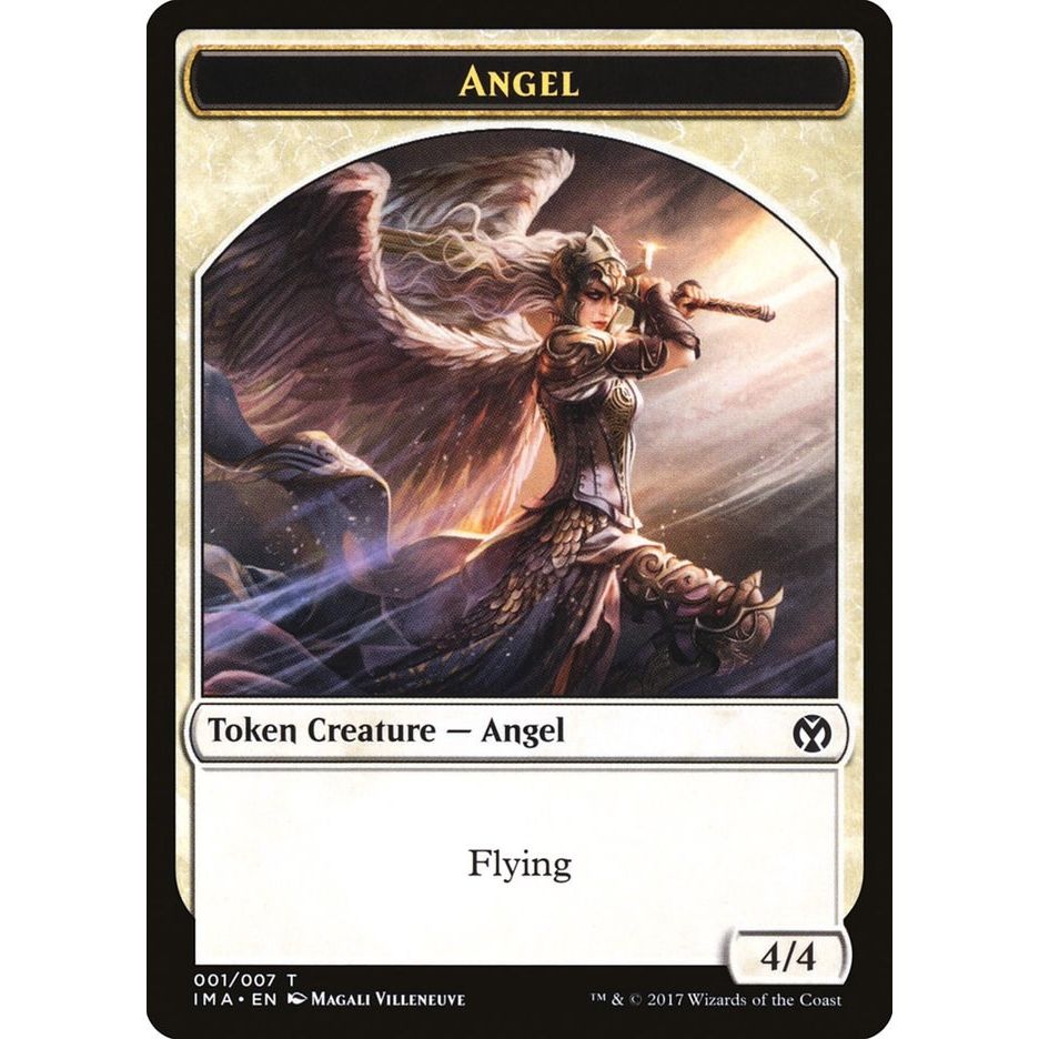 Image for Angel Token (001) (1) (IMA) - Magic: The Gathering