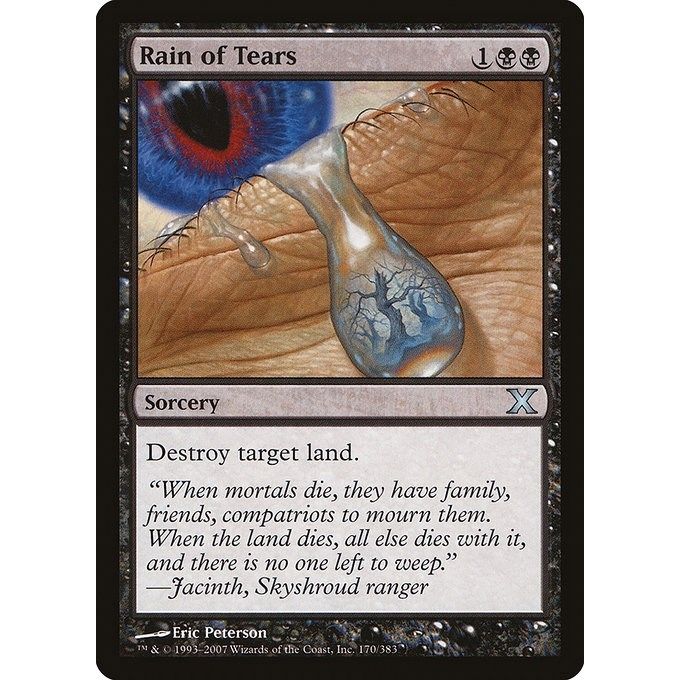 Image for Rain of Tears (170) (10E) - Magic: The Gathering