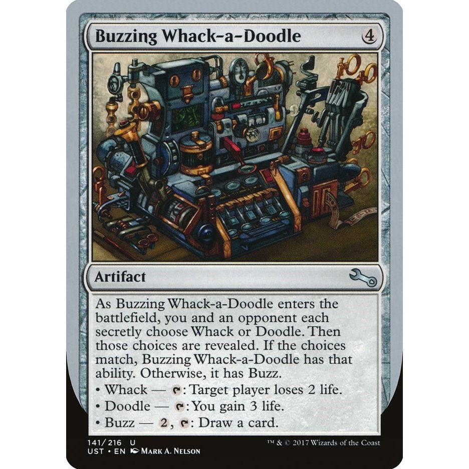 Image for Buzzing Whack-a-Doodle (141) (UST) - Magic: The Gathering