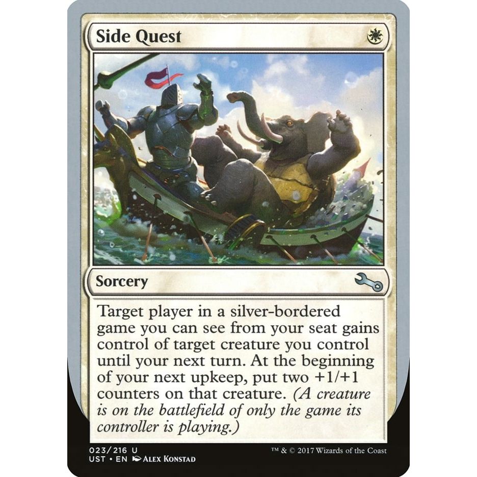 Image for Side Quest (23) (UST) - Magic: The Gathering